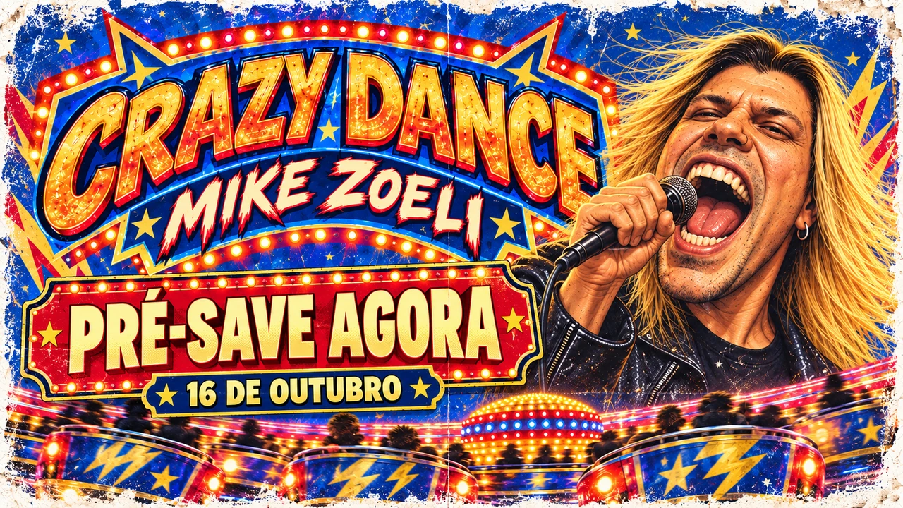 Banner oficial de Crazy Dance, novo single de Mike Zoeli
